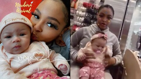 Tommie Lee's Daughter Samaria Gets Baby Nacari's Ears Pierced! 💎