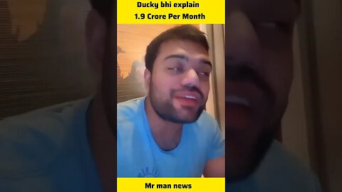 Ducky bhai Explain How I earned 1 9 crore per month #duckybhai #shorts