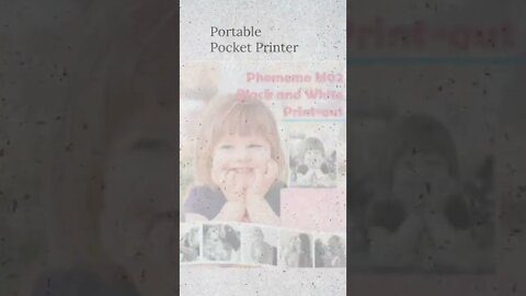 Portable Pocket Printer#shorts