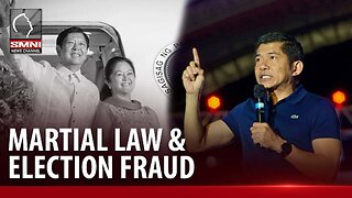 Talakayan ukol sa 'silent' Martial Law, election fraud at iba pang isyu sa administrasyon