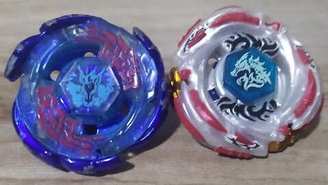 GALAXY PEGASUS W105R²F vs METEO L-DRAGO LW105LF - Batalha Metal Fight Beyblade