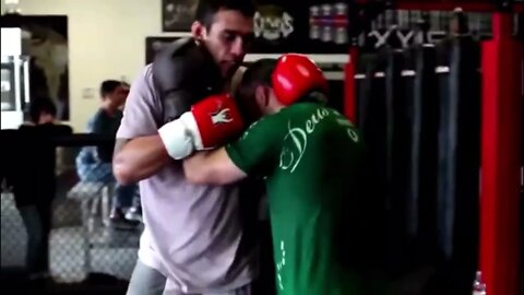 Wanderlei Silva and Fabricio Werdum Hard Sparring