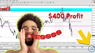 $400 PROFIT ON FUNDED CHALLENGE!