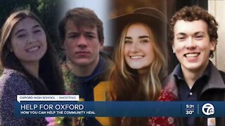 Help for Oxford, how you can help the community heal