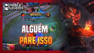 ESSE HERÓI TEM Q SER PARADO !! LV 12 EM 7 MINUTOS | Mobile Legends