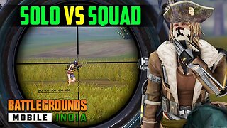 SOLO VS SQUAD IN BGMI BREAKING MY OWN RECORDS | BGMI GAMEPLAY 💥Best Game Plays