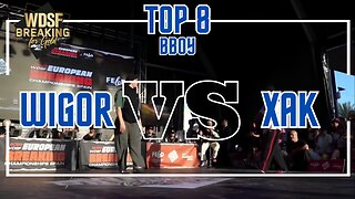 BBOY WIGOR VS BBOY XAK | TOP 8 | 1VS 1 | WDSF EUROPEAN BREAKING CHAMPIONSHIP 2023