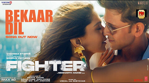 FIGHTER: Bekaar Dil (Song) Hrithik Roshan, Deepika, Vishal-Sheykhar, Vishal M, Shilpa, Bosco-Caesar