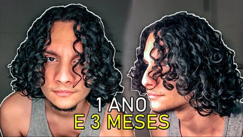 1 ANO E 3 MESES DEIXANDO O CABELO CRESCER