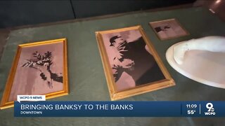 Traveling exhibit shows infamous artist Banksy's works