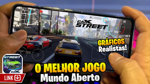 CARX STREET o MELHOR Jogo de CORRIDA e Mundo Aberto para Celular