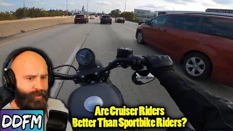 Harley Sportster Close Call, Motorcycle Rider Almost Rear Ended At Light, & MORE