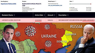 Joe & Hunter Biden were Funding COVID19 'Research' in Ukraine before the Virus was Identified! 🦠🔬