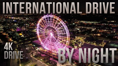 WATCH: Captivating footage from International Drive by Night in Orlando, Florida