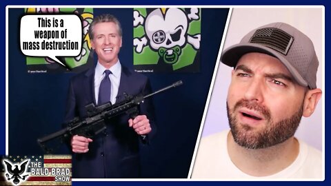 Gavin Newsom AR-15 Idiotic Rant