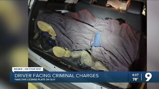 Smuggler uses fake DHS vehicle to transport immigrants