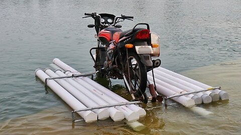 Running Bike on Water - 100% Working मज़ा आ गया पानी पे Bike चला कर