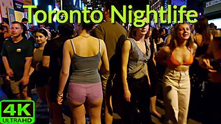 【4K】Nightlife Concerts 🔥 Toronto Canada 🇨🇦