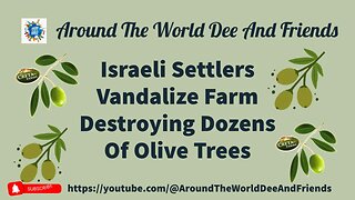 #Shorts Israeli Soldiers Vandalize Farm Destroying Dozens Of Olive Trees