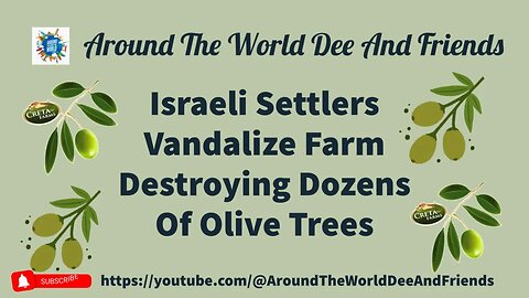 #Shorts Israeli Soldiers Vandalize Farm Destroying Dozens Of Olive Trees