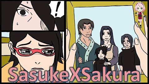 Family photo of the past - Sarada and Sasuke Doujinshi [English] [HD]