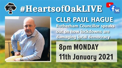 Cllr Paul Hague (Rotherham Councillor) speaks out on how lockdowns are damaging local democracy