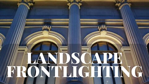 Landscape Frontlighting • General Overview • Free Landscape Lighting Course