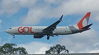 Boeing 737 MAX 8 PR-XMM vindo de Brasília para Manaus,Boeing 737 MAX 8 coming from Brasília 2 Manaus