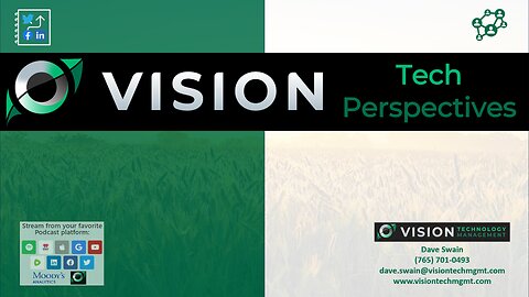 What do these mean? ESG – Carbon, Methane, Lab Meat - Episode #07 - Vision Tech Perspective