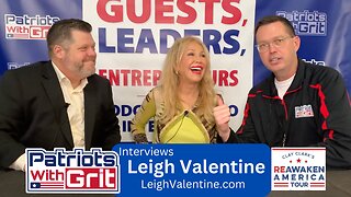 Canceled By QVC & HSN For Being An American Patriot | Leigh Valentine