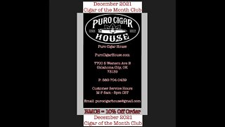 PuroCigarHouse.com Cigar of the Month Club December 2021 RMCS=10% off order