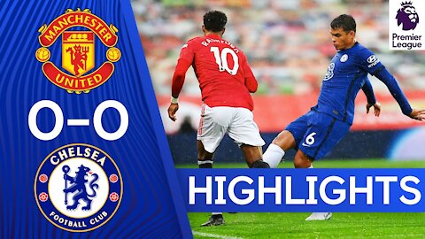 Manchester United 0-0 Chelsea | Premier League Highlights