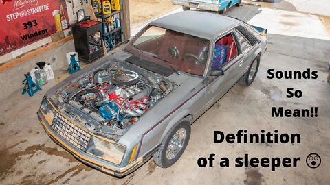 Foxbody 393 Windsor Cold start!! 😮