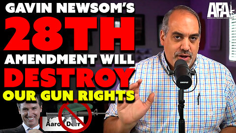 Gavin Newsom wants to DESTROY the Second Amendment!