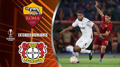 Roma vs Bayer Leverkusen,Europa league,higlights