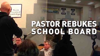Pastor Rebukes School Board