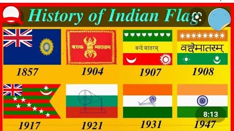 History of India Flag (From BCE 300 to CE 1947 )भारत के ध्वज का इतिहास (ईसा पूर्व 300 से सीई 1947 तक