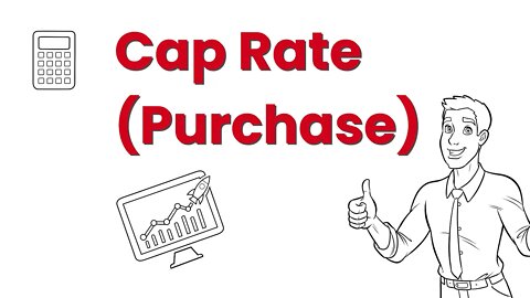 Property Flip or Hold - Cap Rate at Purchase - How to Calculate