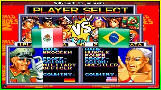 World Heroes 2 (Willy Smith Vs. juniorwifi) [Mexico Vs. Brazil]