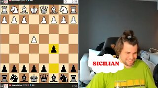 Magnus Carlsen show how to THE SICILIAN on Titled Tuesday
