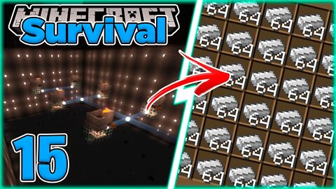 Mega Farm de Ferro Infinito!!! - Minecraft Survival #15.