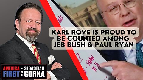 Karl Rove is proud to be counted among Jeb Bush and Paul Ryan. Lord Conrad Black with Dr. Gorka