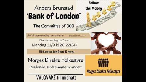 11.09.2023 Bank of London og VALGVAKE2023
