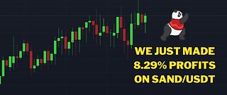 8.28% profits on SAND/USDT