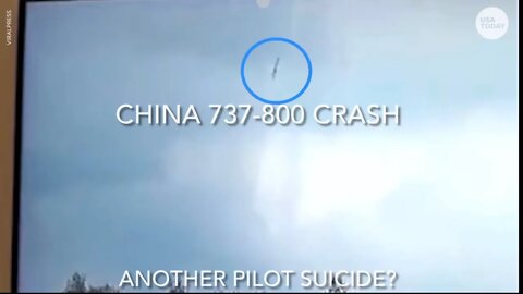 Chinese 737 Near Vertical Descent Crash - Another PILOT SUICIDE?