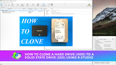 How to Clone Any Hard Disk Drive (HDD), Solid State Drive (SSD) or Portable Drive Using R-Studio