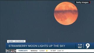 'Strawberry moon' to illuminate skies on Tuesday