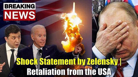Shock Statement by Zelensky | Retaliation from the USA | Ukraine news