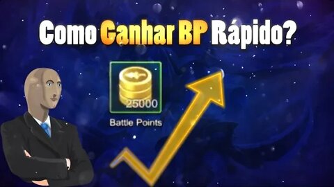 DICAS PARA CONSEGUIR BP MAIS RÁPIDO | Mobile Legends