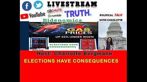 JOIN POLITICAL TALK WITH CHARLOTTE FOR BREAKING NEWS - ELECTIONS HAVE CONSEQUENCES